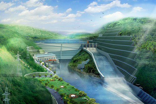 蚌山老挝南塔河1号水电站项目